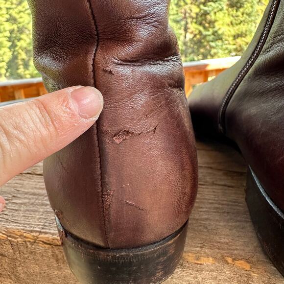 Nordstrom Handcrafted Italian Leather Sole Ankle Boots Womens 11 Soft Minimalist - Picture 10 of 16